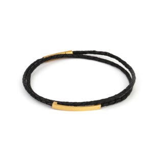 Men's 18 carat gold bracelet Taj model G223