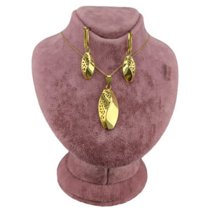 Half set of 18 karat gold for women, Ava model