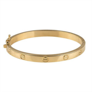 18 carat gold bracelet for women, model 2-B141
