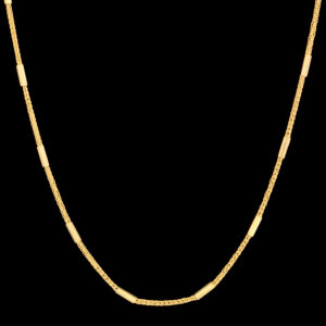 18 carat gold chain for women, mustajabi gold, code D45