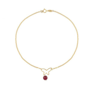 Women's 18-karat gold bracelet, model eln526