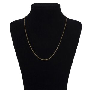 Mahek 18 carat gold chain for women, model MM0352