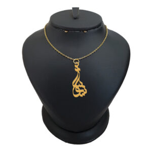 18 carat gold necklace for girls, Lirda, model, name Nyusha, code akm 277