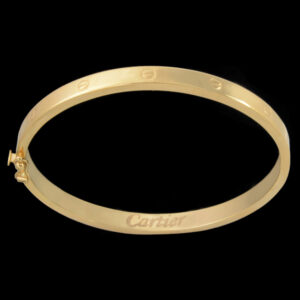 Women's 18 carat gold bangle bracelet Mustajabi code 4