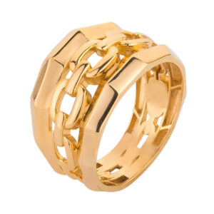 Kakami 18 carat gold ring for women, Portofino model, code 404
