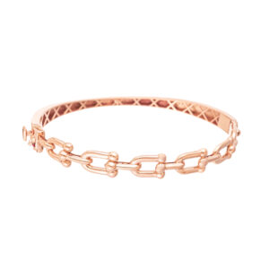 18 carat gold bangle bracelet for women, model DGBA3-27d