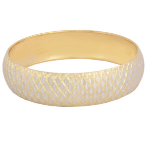 Women's 18 carat gold bracelet, mustajabi gold model, Irena, two colors, code 4