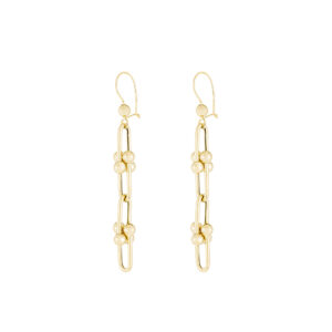 Tiffany DEGCC5-30d 18 carat gold earrings for women