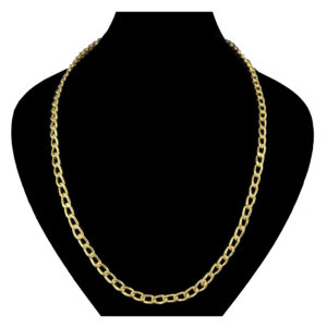 18 carat gold chain for men, good friend, model dk989