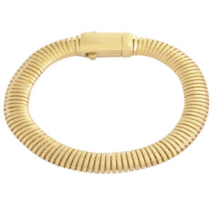 Women's 18-carat gold bracelet, Mustajabi gold model, Marie code G18
