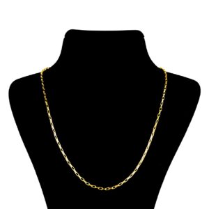 18 carat gold chain, Talachi Gallery, classic model, Sepahan Watani design