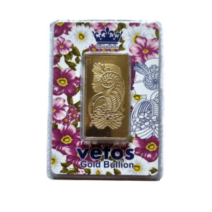 Vetus 18 carat gold bar code SN2325