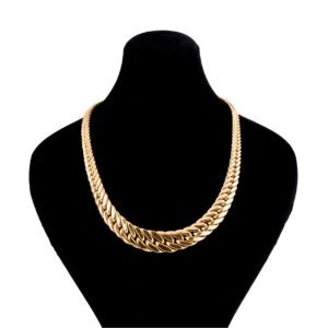 18 carat gold chain, wide model, Talachi Gallery