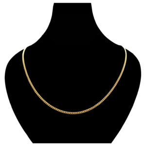 18 carat gold chain for women, model dk563