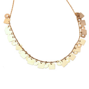 18 carat gold necklace code N089