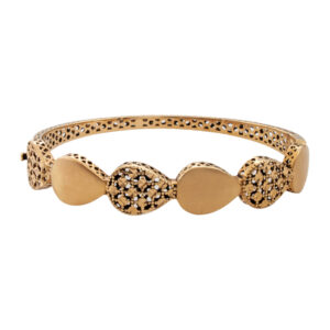 18 carat gold bangle bracelet for women, model SV34