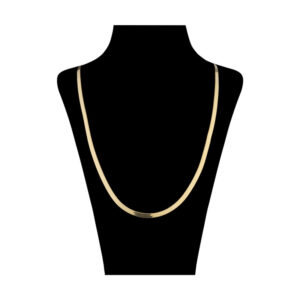 18 carat gold chain for women, model ELN1718