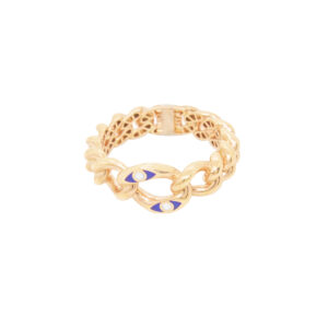 18 carat gold ring for women, model A0044