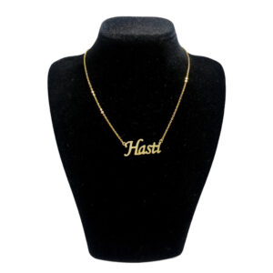 18 carat gold necklace for girls, Lirda model, code akm 013