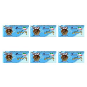 Parsian 18 karat gram coin, model SN12560, set of 6 pieces