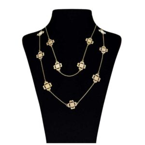 Women's 18 carat gold necklace Ellen Nar model ELMM0507