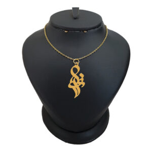 18 carat gold necklace for girls, Leirda, model, name Nora, code akm 272