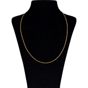 18 carat gold chain for women, model G84