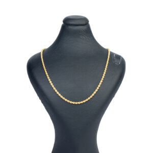 18 carat gold chain for women, model ne016