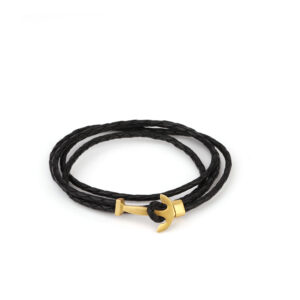 Men's 18 carat gold bracelet Taj model G222