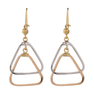 Maya Mahek 18 carat gold earrings for women, model ME1167