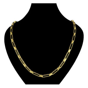 18 carat gold chain for men, good friend, model dk994