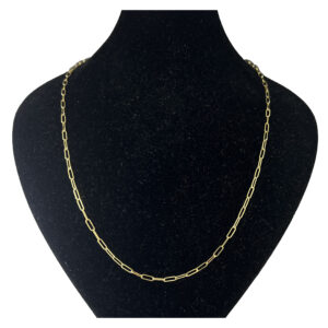 18 carat gold chain for women, model dk575
