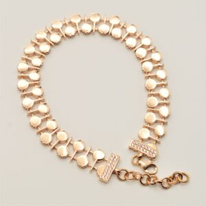 Women's 18 carat gold bracelet, Gardafarin model