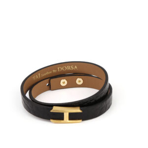 Men's 18 carat gold bracelet Taj model G183