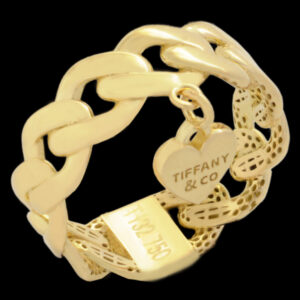 18 carat gold ring for women, mustajabi gold, code 56
