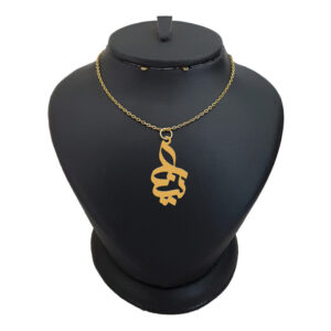 18 carat gold necklace for girls, Lirda, model, name Yesna, code akm 292