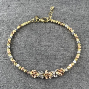 18 carat gold bracelet for women, model dk096
