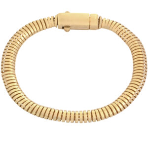 Women's 18-karat gold bracelet, mustajabi gold model, FMO code 18