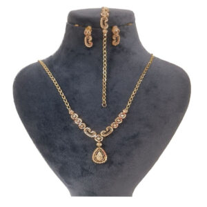 18 carat gold half set for women, Yartala Gallery, cut model, code SR176-G