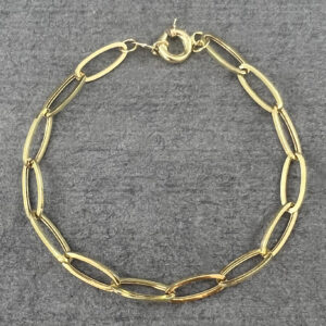 18 carat gold bracelet for men, model dk050