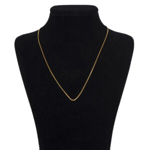 Women's 18 carat gold chain ELN0350