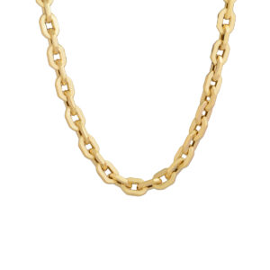 18 carat gold chain for women, model A0043