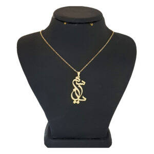 18-karat gold necklace for girls, Lirda, Jasmine model, code akm 011