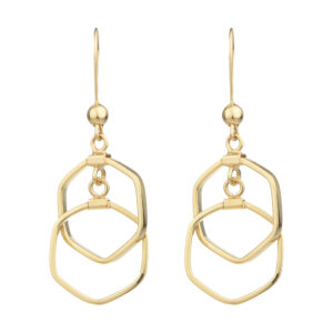 Maya Mahek 18 carat gold earrings for women, model ME0958