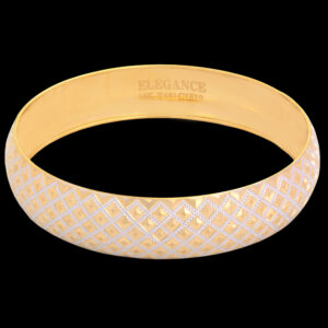 Women's 18 carat gold bracelet, mustajabi gold model, elegance code 2