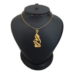 18 carat gold necklace for girls, Leirda, model, name Delsa, code akm 143