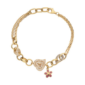 Maya Mahek 18 carat gold bracelet for women, model MB1553