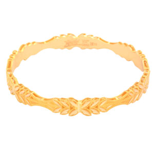 Women's 18-karat gold bracelet, Mustajabi gold, olive model, size 4, code Z4