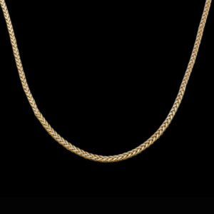 Women's 18 carat gold chain, Ellen Nar, Miro model, code EN01