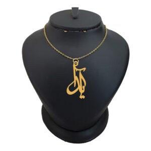 18 carat gold necklace for girls, Leirda, model, name Aida, code akm 101